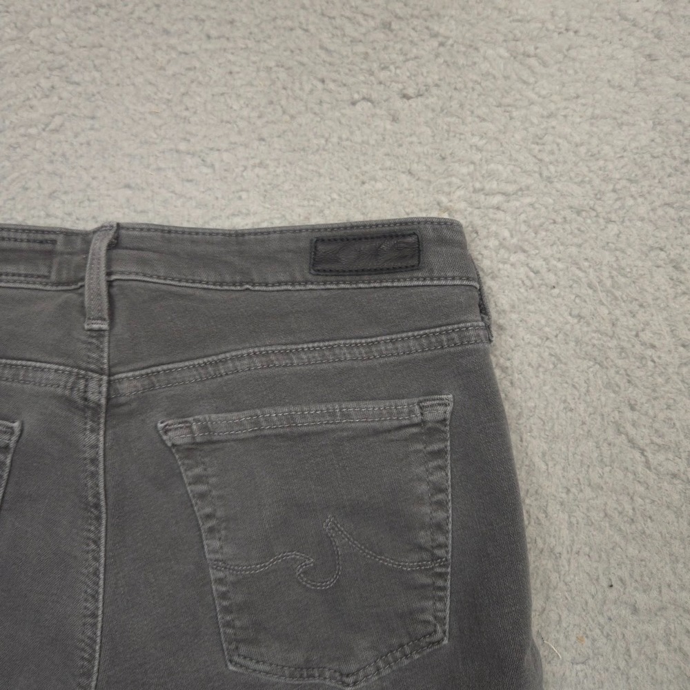 AG The Legging Ankle Womens 26R Gray Super Skinny Stretch Y2K Style Jeans - Picture 11 of 13